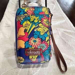 Sakroots Multicolor Phone Wristlet